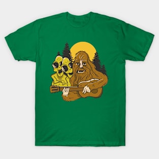 Conspiracy Urban Myths Bigfoot And Alien T-Shirt